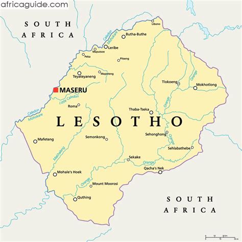 lesotho capital city|lesotho is located where.
